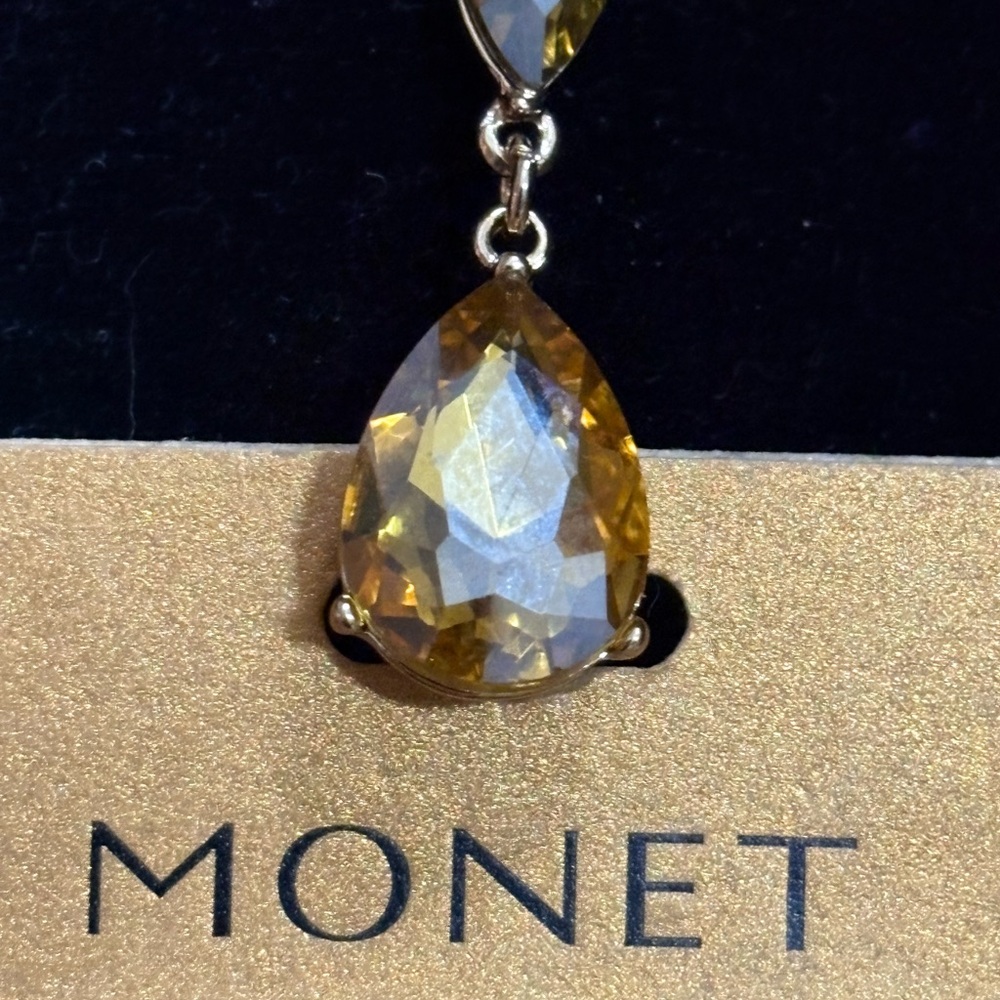 MONET VINTAGE ART NECKLACE - Picture 4 of 12